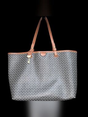 Fossil Patterned Large Tote